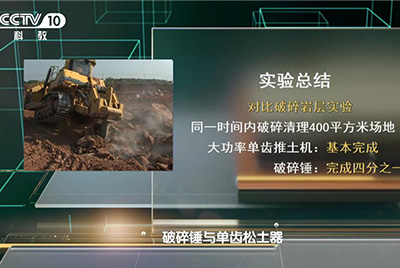 777盛世国际SD90大马力推土机再次强势上岸中央电视台科教频道